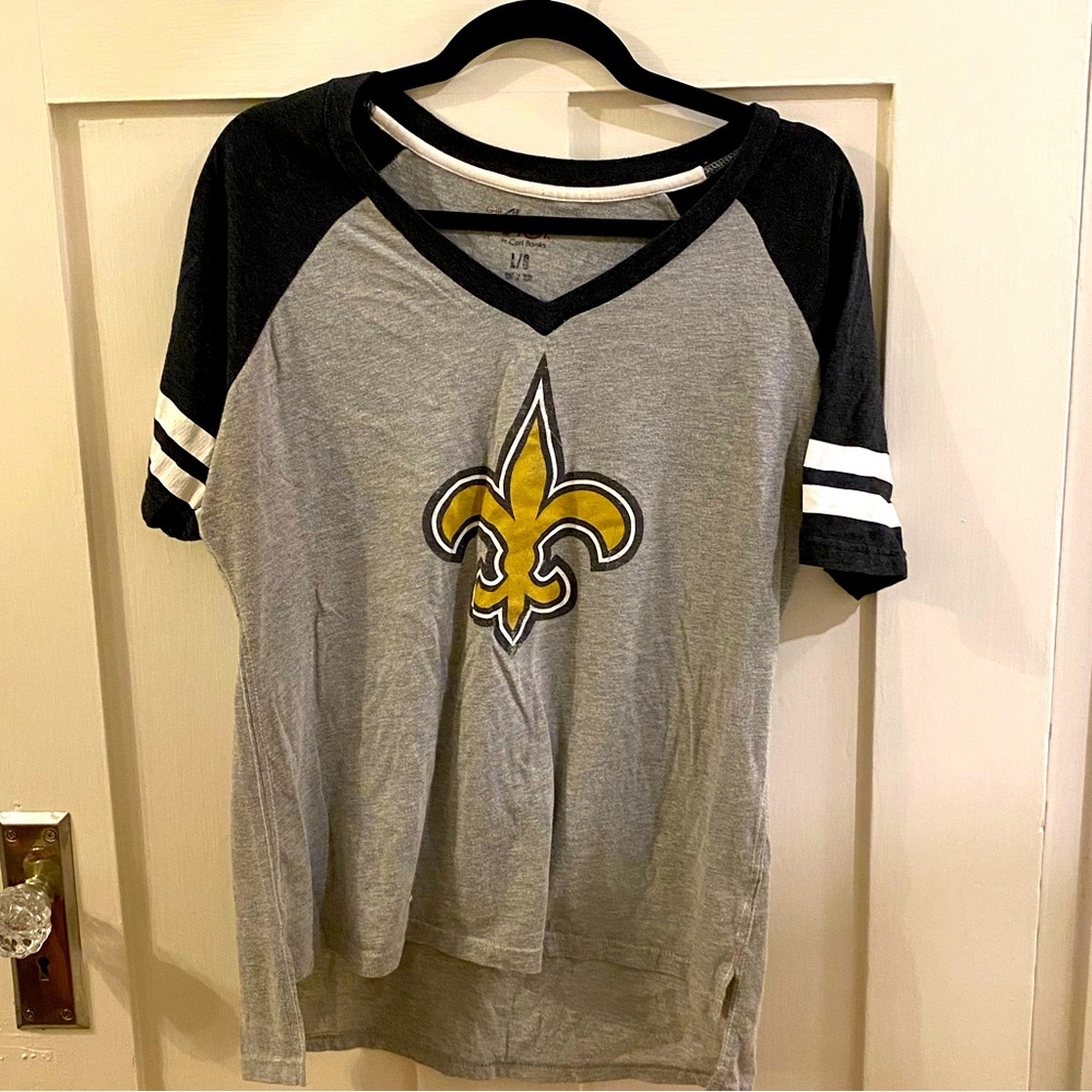 4Her Mid Sleeves New Orleans Saints Tee